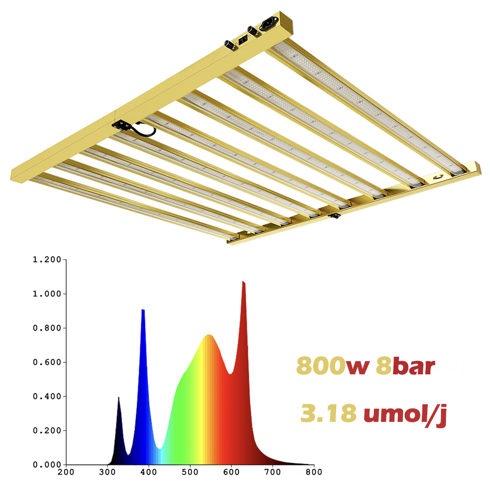Led Grow Light - TIDESTAR 800w UV/IR LED Büyütme Lambası