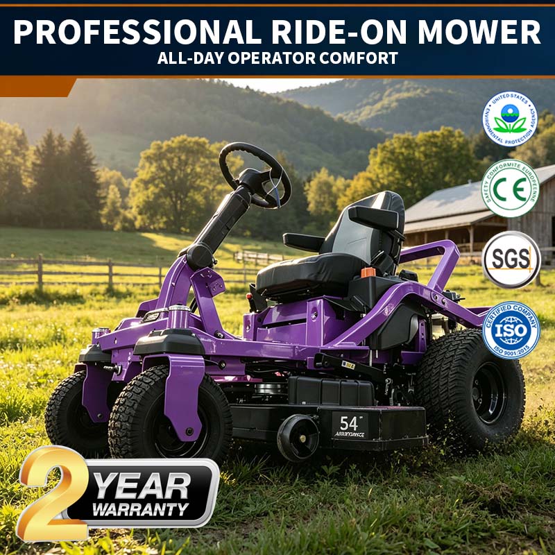 Gardening Tools Lawn Mower - Dayanıklı Ağır Hizmet Tipi Binilebilir Çim