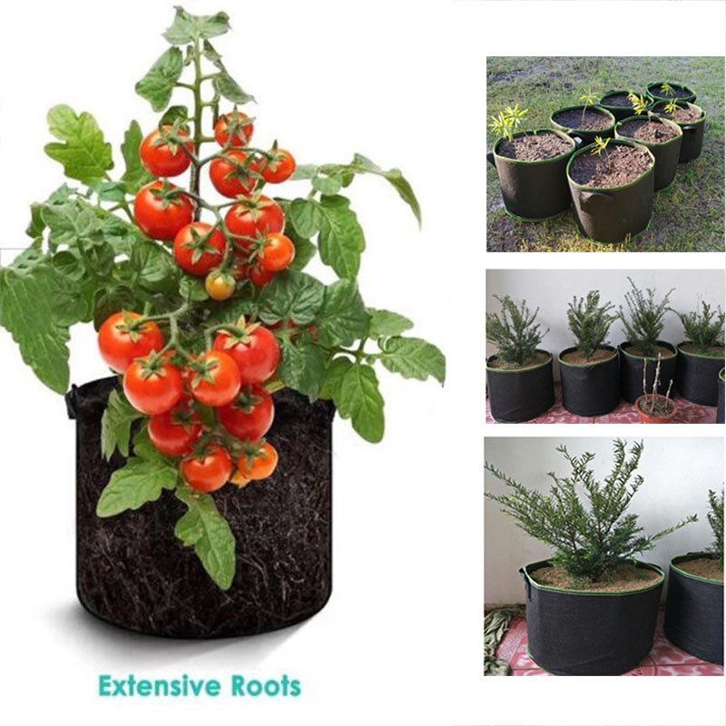 Gardening Tools Big - 20Gal saksı yetiştirmek sebze çiçek çantaları