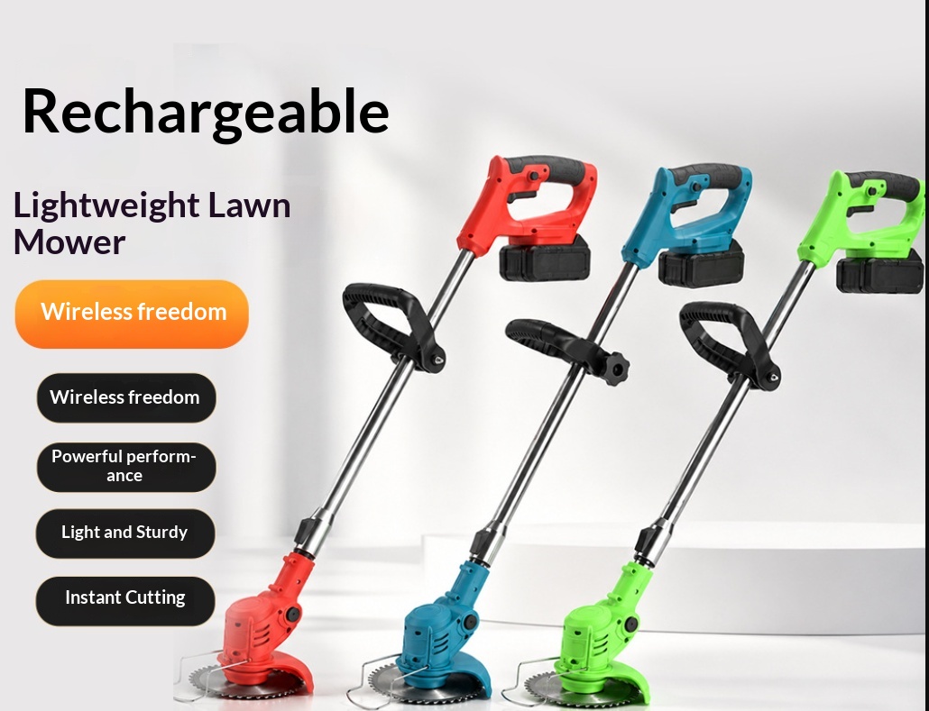 Gardening Tools Lawn Mower - Yeni Kablosuz El Tipi Elektrikli Çim