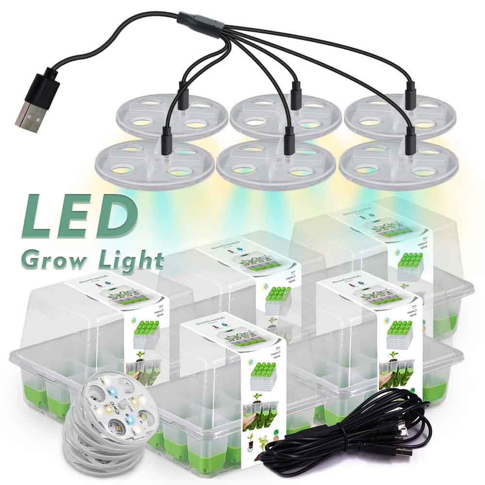 Led Grow Light - LED Büyümek Işık Fide Başlangıç Tepsisi