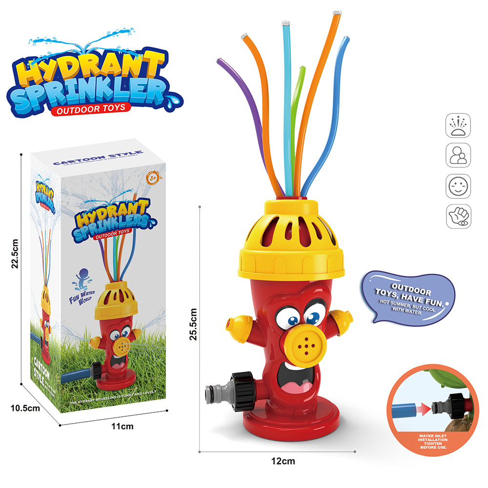 Gardening Tools Toys - Hidrant yağmurlama su püskürtme oyuncağı arka
