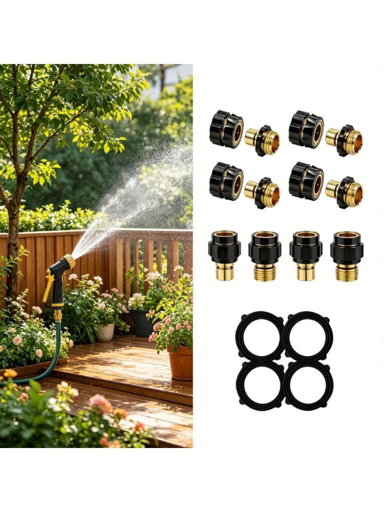 Gardening Tools Needed - R9UF 4 Adet/paket Plastik Borusu Konnektörleri