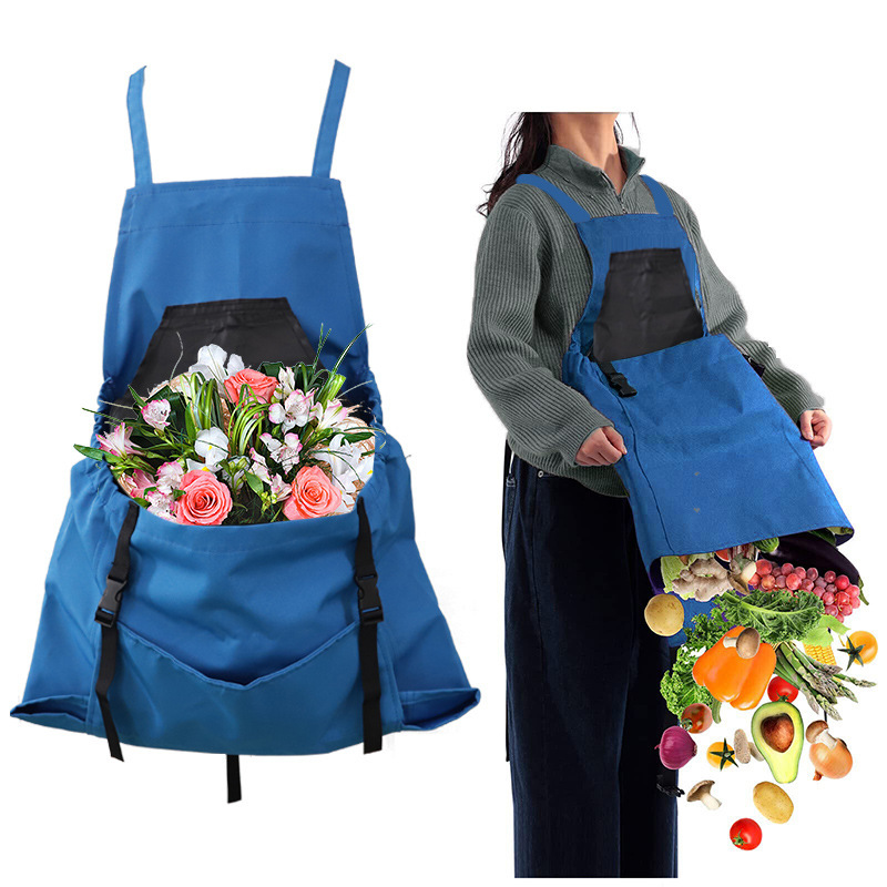 Gardening Tools Big - Büyük Cepli Açık Hava Toplama Önlüğü,