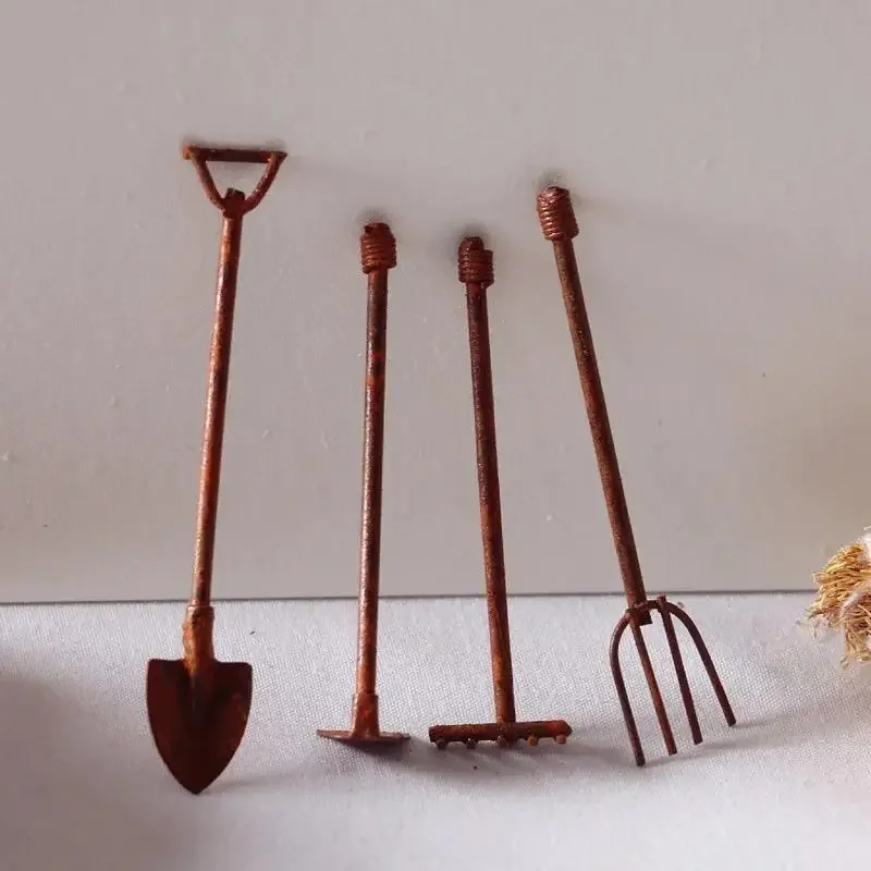 4 adet/paket minyatür bahçe al - Gardening Tools Toys incelemesi ve fiyatı