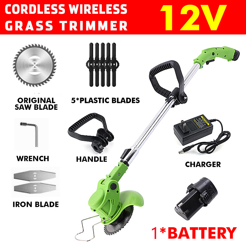 Yüksek Güçlü Şarj Edilebilir L - Gardening Tools Lawn Mower incelemesi ve fiyatı