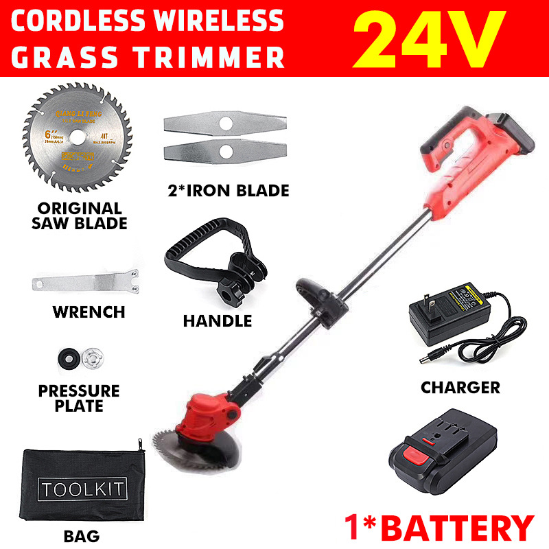 Yüksek Güçlü Şarj Edilebilir L - Gardening Tools Lawn Mower incelemesi ve fiyatı