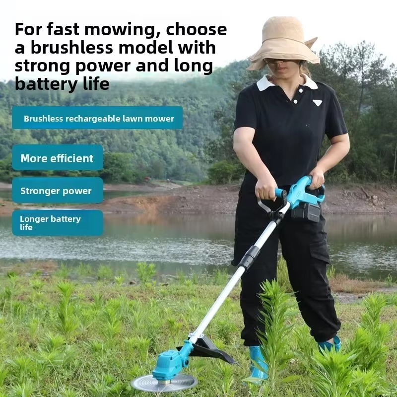 JX-1 Fırçasız Çim Biçme Makine - Gardening Tools Lawn Mower incelemesi ve fiyatı