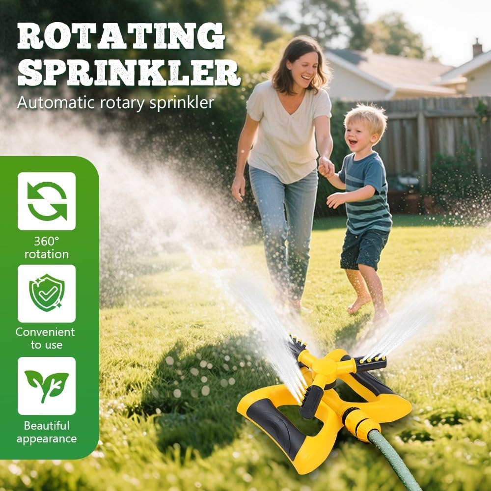 360 Derece Otomatik Dönen Yağm - Gardening Tools Water incelemesi ve fiyatı