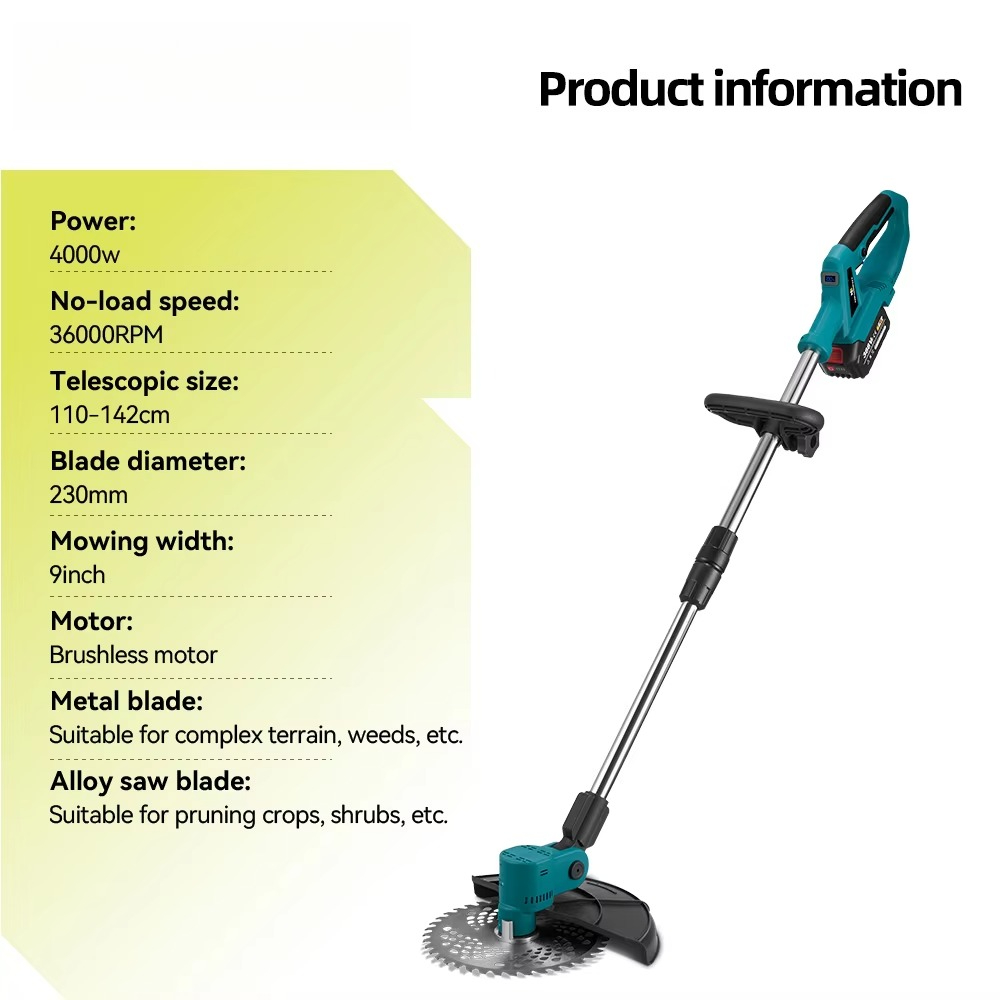 4000W Elektrikli Çim Biçme Mak - Gardening Tools Lawn Mower incelemesi ve fiyatı