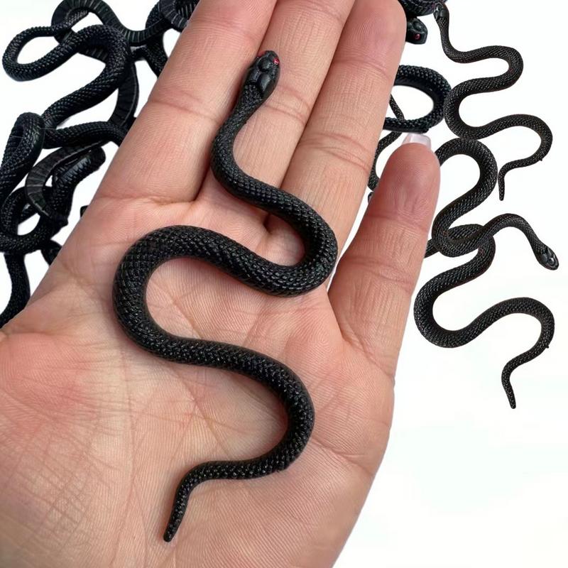 Mini yapay simüle yılan siyah  - Gardening Tools Toys incelemesi ve fiyatı