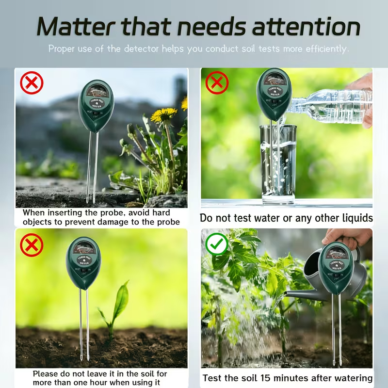 3'ü 1 Arada Toprak Test Cihazı - Gardening Tools And Equipment incelemesi ve fiyatı