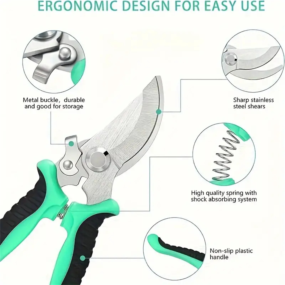 Bypass Pruner Paslanmaz Çelik  - Gardening Tools Cutter incelemesi ve fiyatı